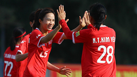 Vòng 10 giải bóng đá nữ VĐQG – Thái Sơn Bắc 2023: TP.HCM I lại vượt lên dẫn đầu